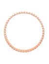 YouBella Jewellery Stylish Rose Gold Plated American Diamond Studded Bangles for Girls and Women